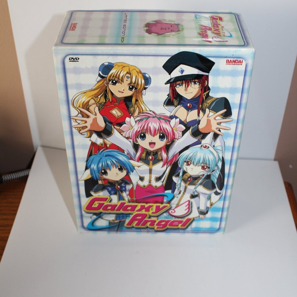Galaxy Angel Lot of 4 DVDs with bonus box